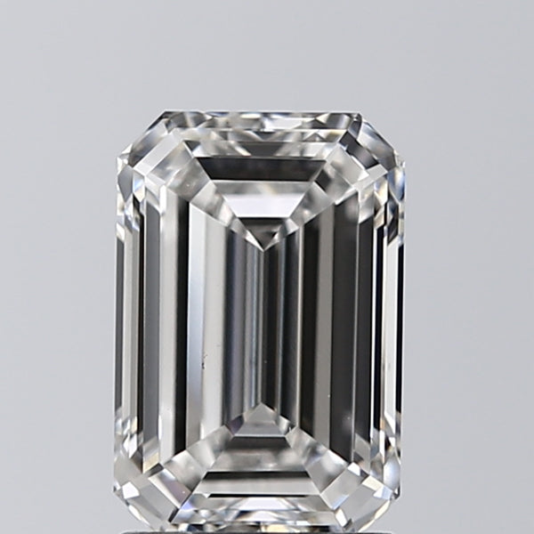 Lab-Grown 1.70 Carat Emerald Cut Diamond color G Clarity VS1 With GIA Certificate, precious stones, engagement diamonds