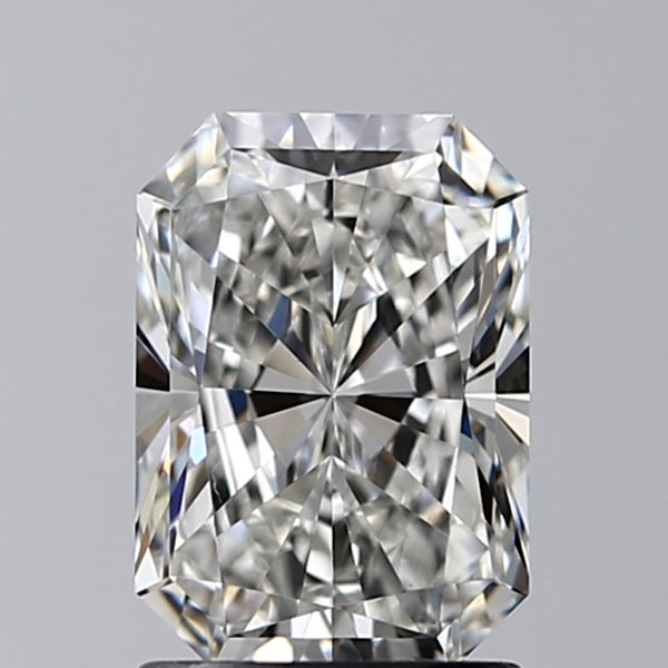 Lab-Grown 1.51 Carat Radiant Cut Diamond color G Clarity VVS2 With GIA Certificate, precious stones, engagement diamonds