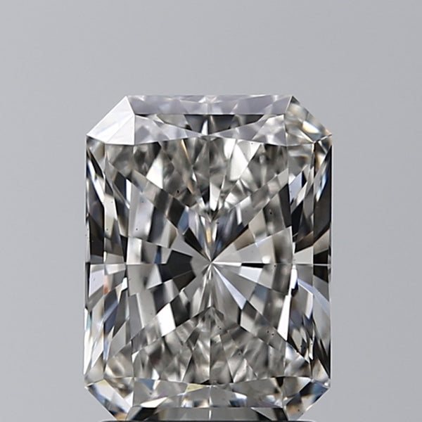 Lab-Grown 1.69 Carat Radiant Cut Diamond color G Clarity VS1 With GIA Certificate, precious stones, engagement diamonds