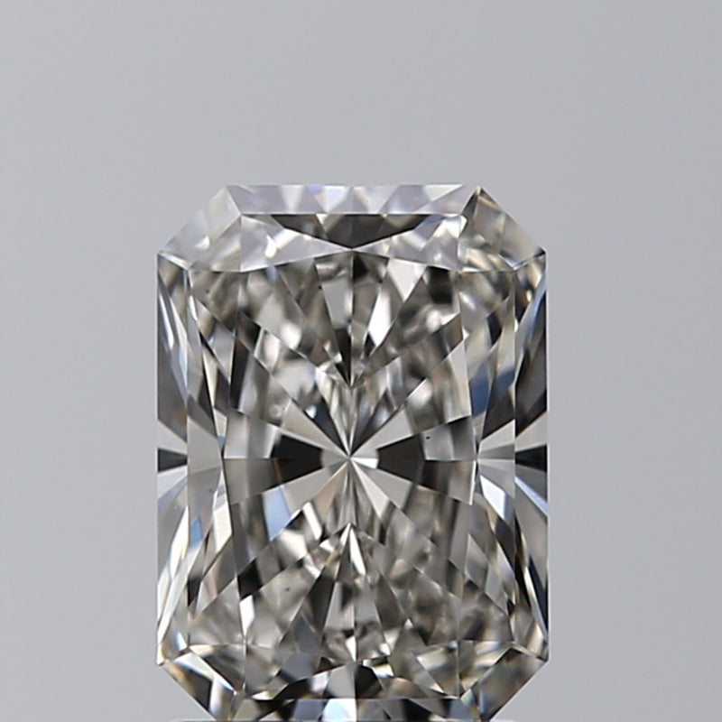 Lab-Grown 1.72 Carat Radiant Cut Diamond color H Clarity VS1 With GIA Certificate, precious stones, engagement diamonds