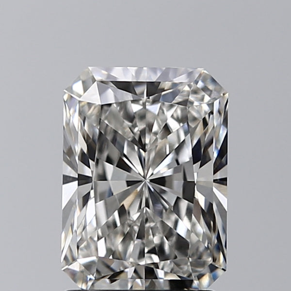 Lab-Grown 1.71 Carat Radiant Cut Diamond color G Clarity VVS2 With GIA Certificate, precious stones, engagement diamonds