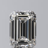 Lab-Grown 1.55 Carat Emerald Cut Diamond color G Clarity VS1, precious stones, engagement diamonds