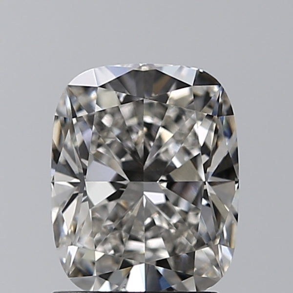 Lab-Grown 1.51 Carat Cushion Modified Brilliant Cut Diamond color G Clarity VS1, precious stones, engagement diamonds