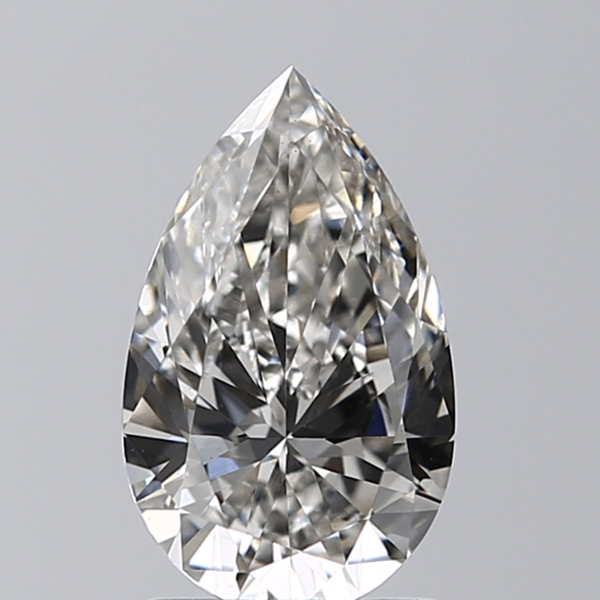 Lab-Grown 1.50 Carat Pear Shape Diamond color H Clarity VVS2, precious stones, engagement diamonds