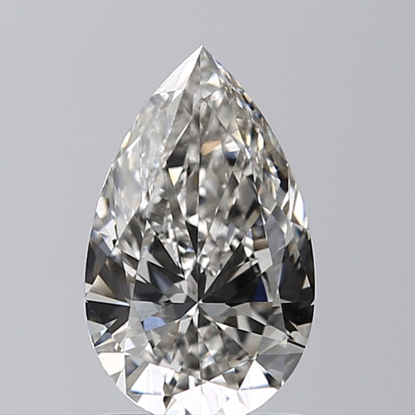 Lab-Grown 1.50 Carat Pear Shape Diamond color H Clarity VVS2, precious stones, engagement diamonds