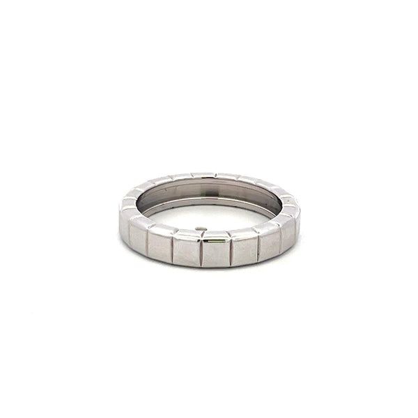 Vintage 7.70 Grams Size 8 4.40 MM Chopard Platinum Band Ring