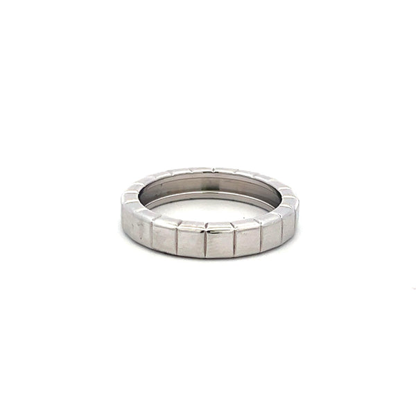 Vintage 7.70 Grams Size 8 4.40 MM Chopard Platinum Band Ring