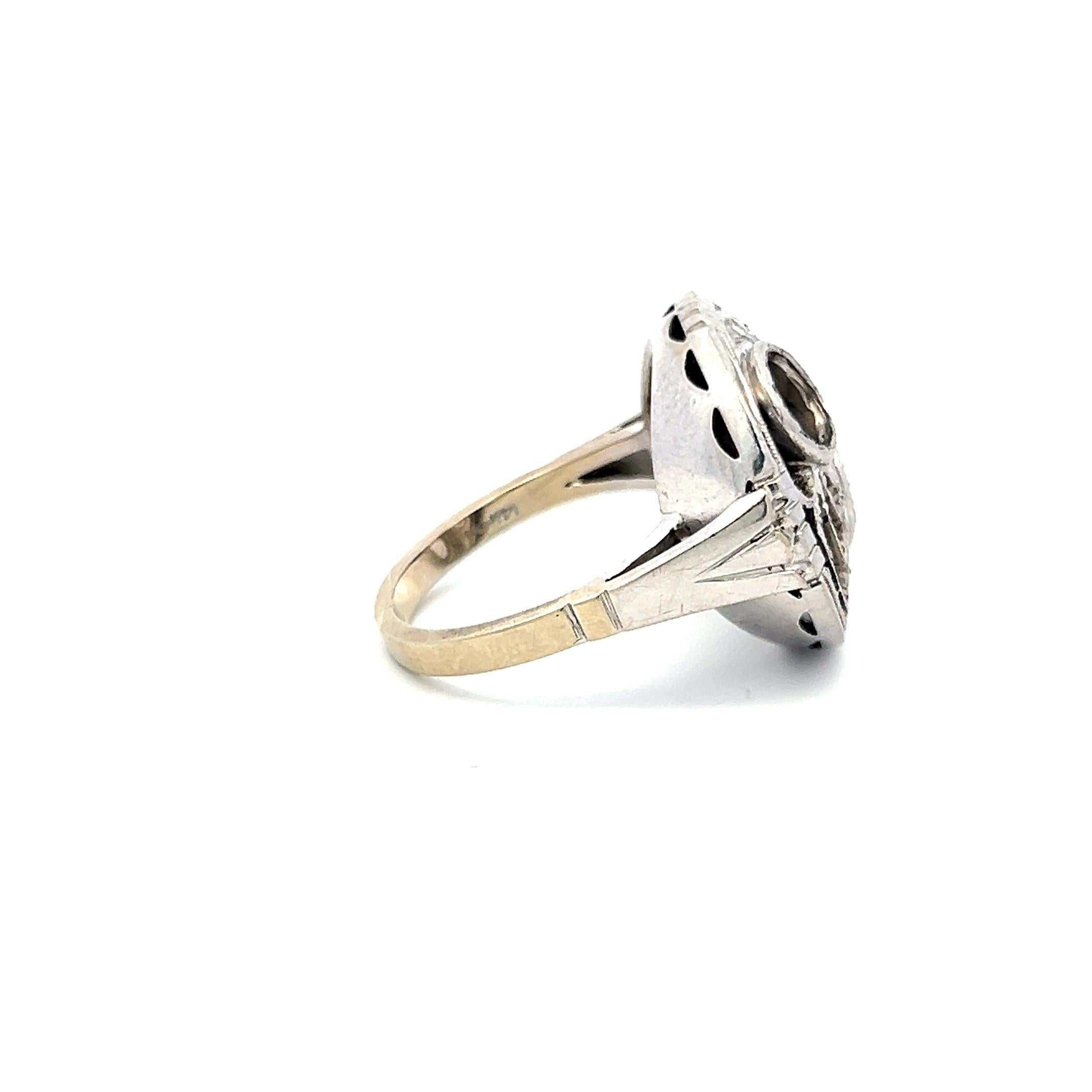 0.20 Carat Round Brilliant G SI Diamond 14 Karat White Gold Semi Mount Ring