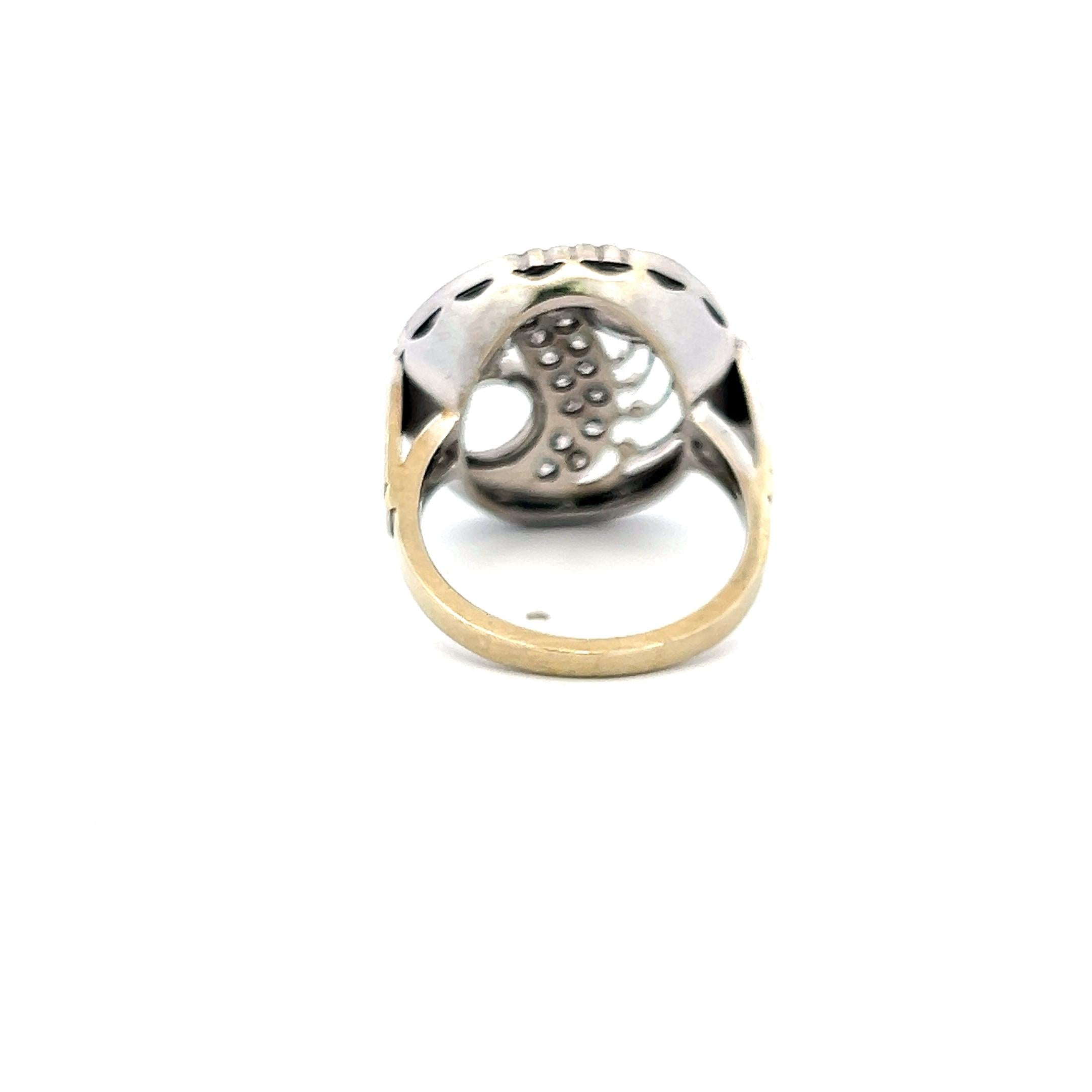 0.20 Carat Round Brilliant G SI Diamond 14 Karat White Gold Semi Mount Ring