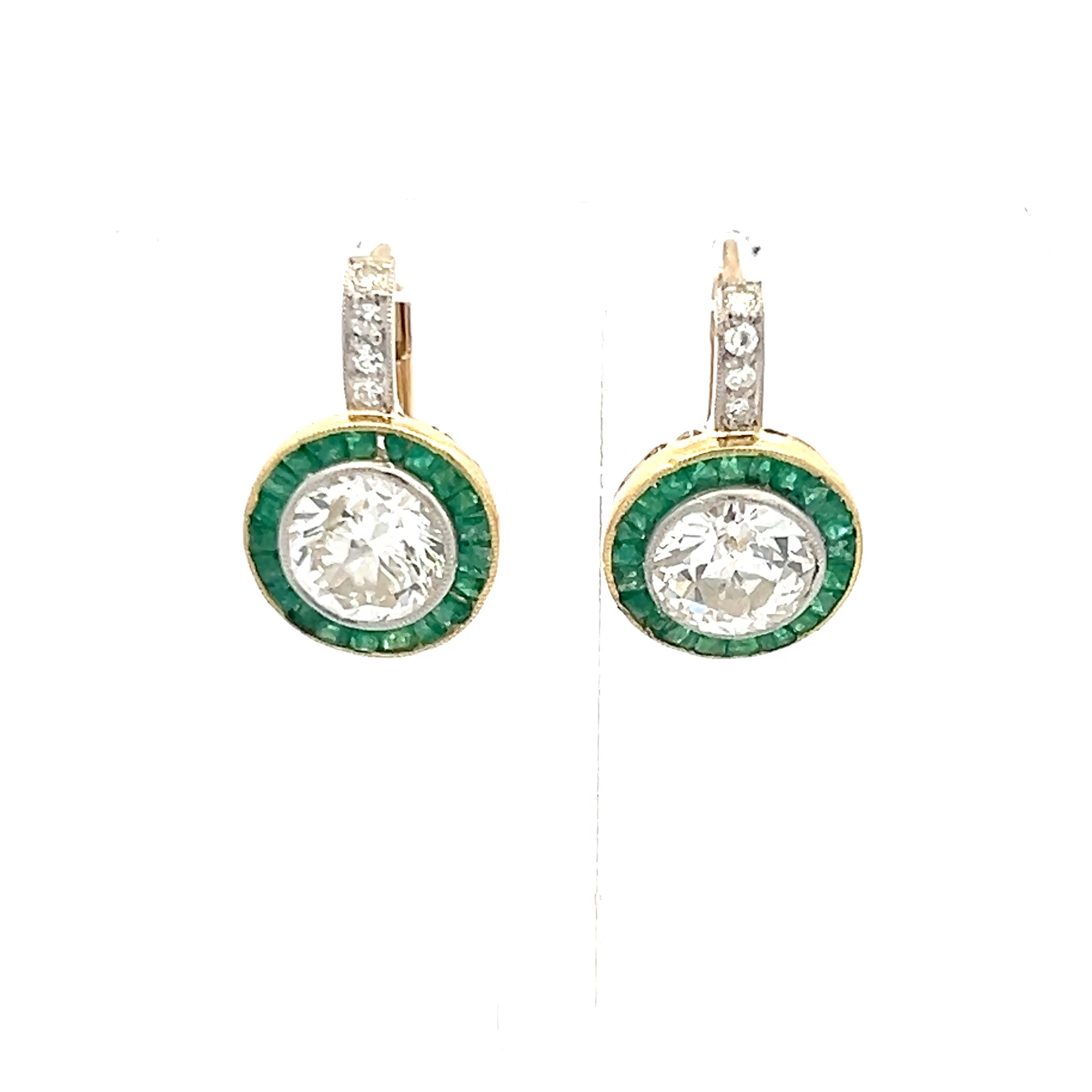1.75 Carat Old European Cut Antique Natural Mined Diamond K Color I1 Clarity With GIA Certificate