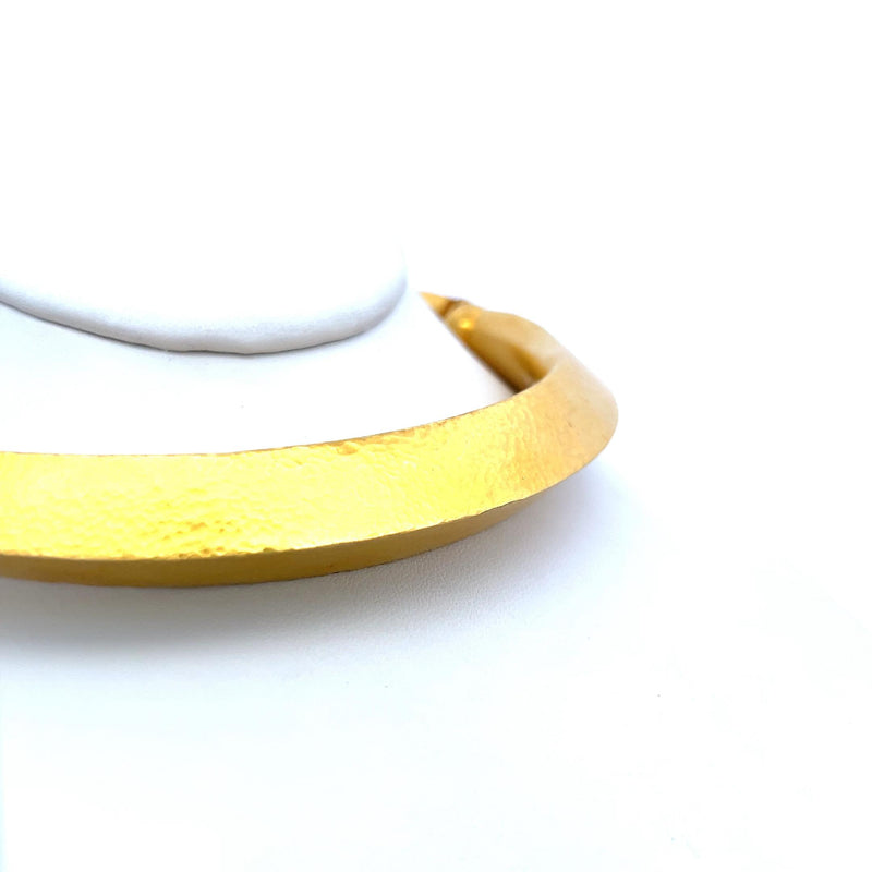 Lalaoonis Vintage 101.30 Grams 18 Karat Yellow Gold Choker Necklace