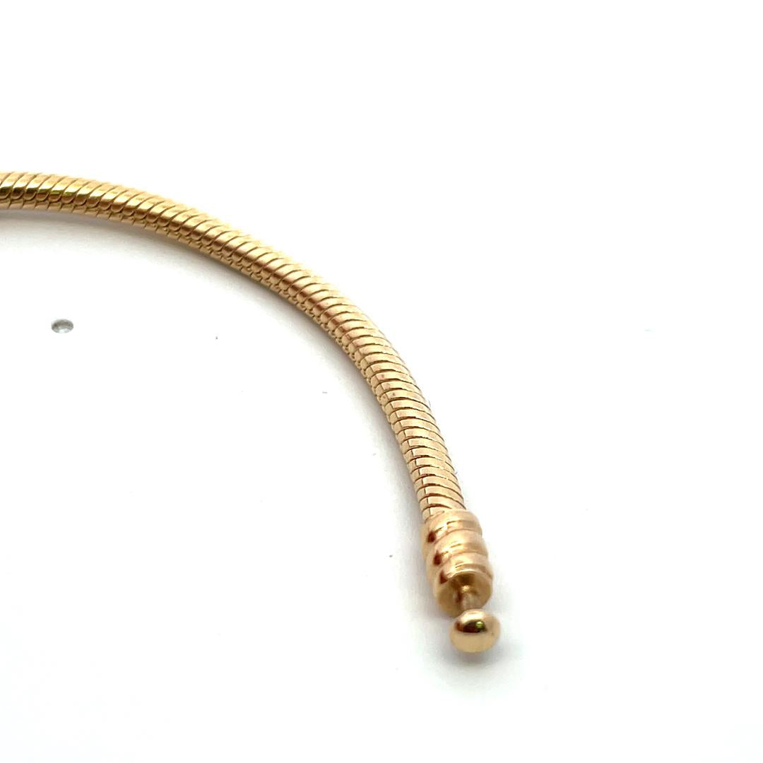 Pandora 19.50 Grams 7.75 Inch 14 Karat Yellow Gold Chain Bracelet