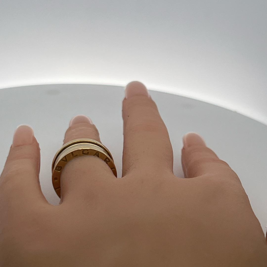 Bvlgari B-Zero 18 Karat Yellow Gold Band Ring 10.78 Grams