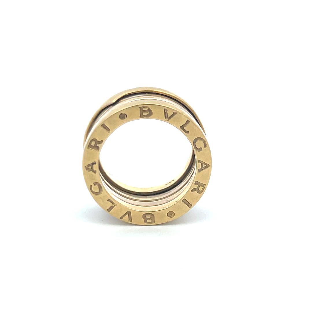 Bvlgari B-Zero 18 Karat Yellow Gold Band Ring 10.78 Grams