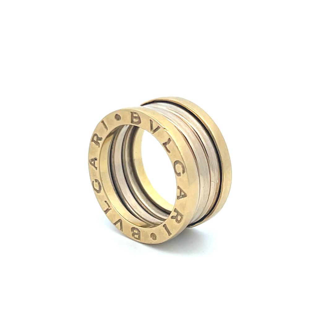 Bvlgari B-Zero 18 Karat Yellow Gold Band Ring 10.78 Grams