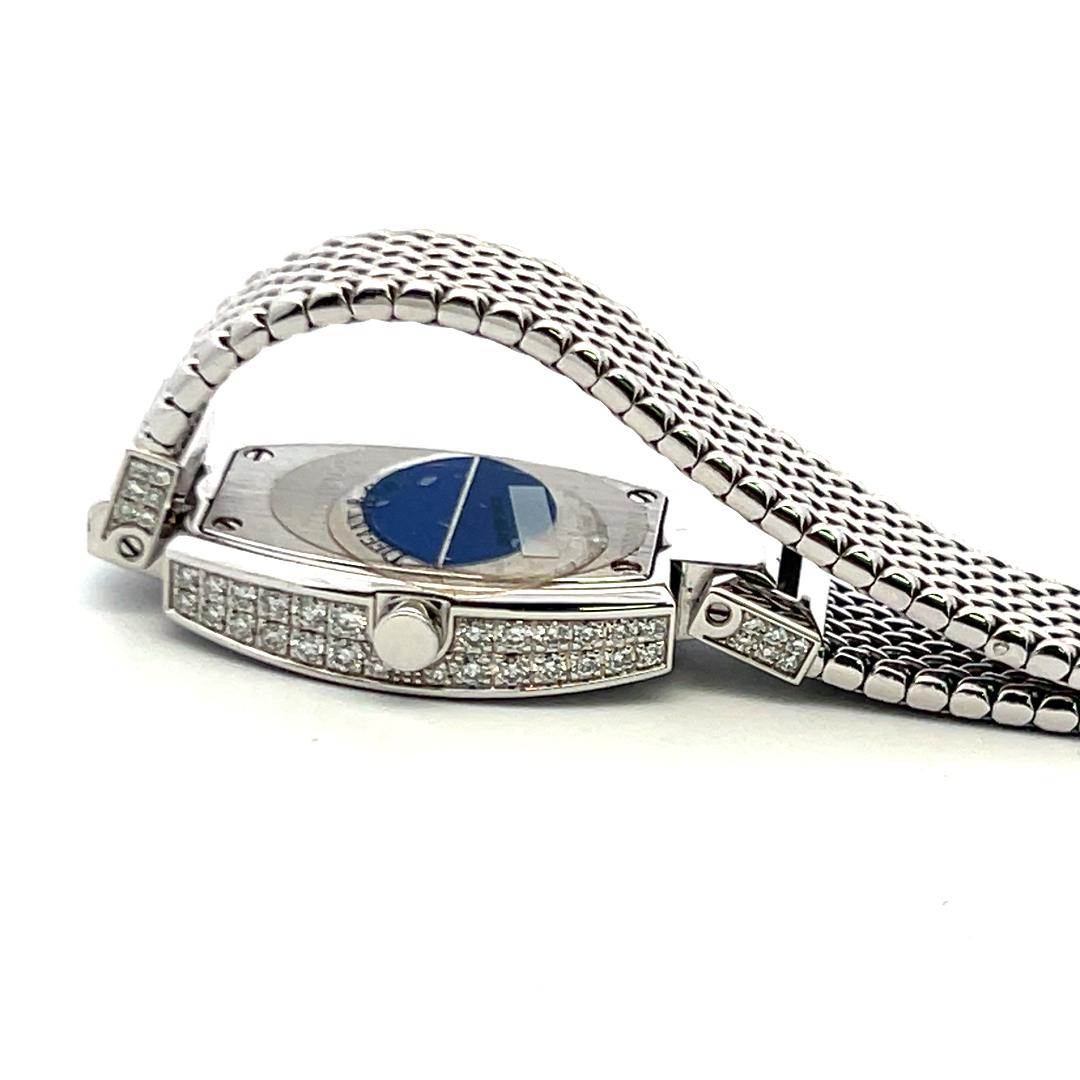 Tiffany & Co 2.00 Carat Round Brilliant Diamond 18K White Gold Wrist Watch