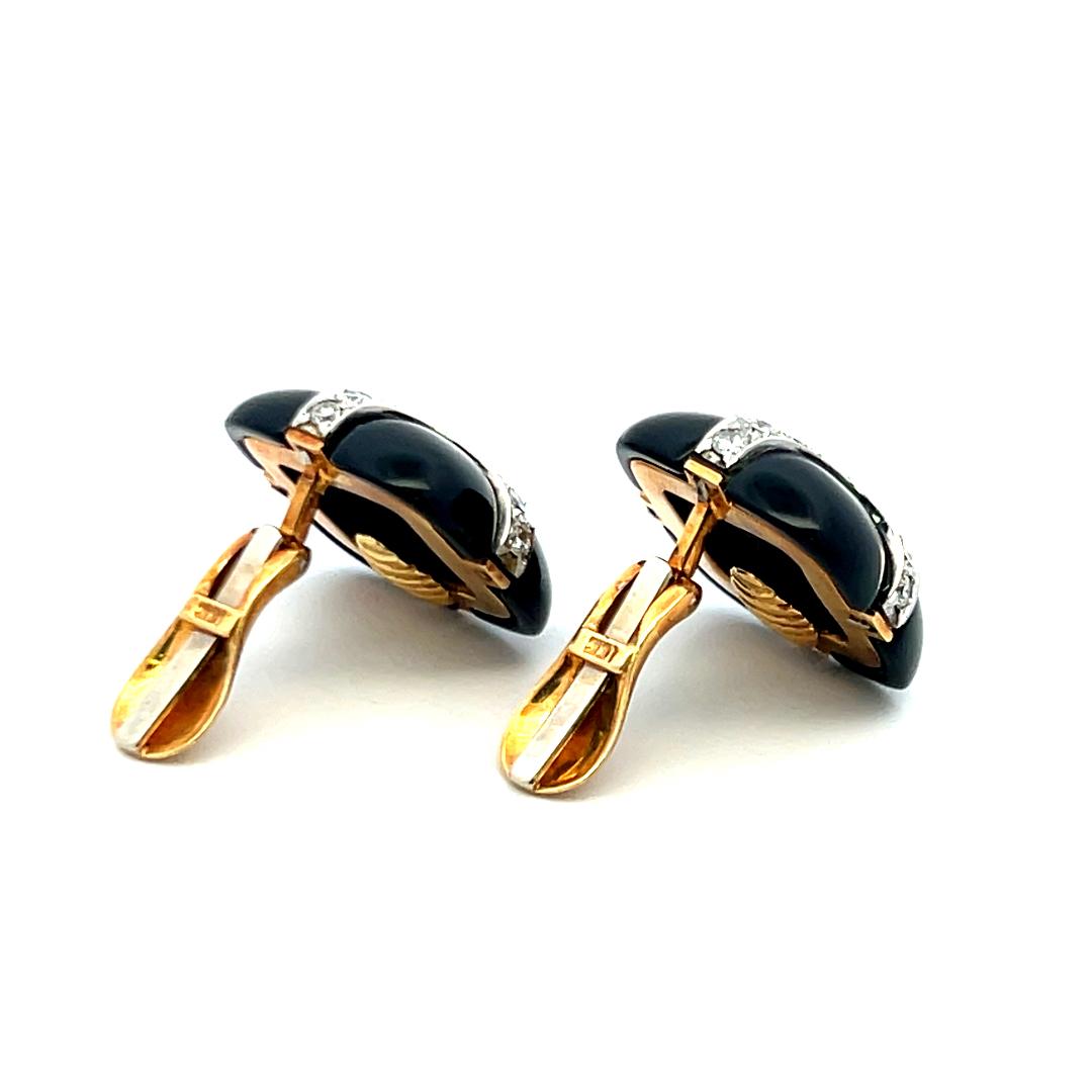 3.00 Carat Round Brilliant F VS Diamond 18 Karat Yellow Gold Clip On Earrings