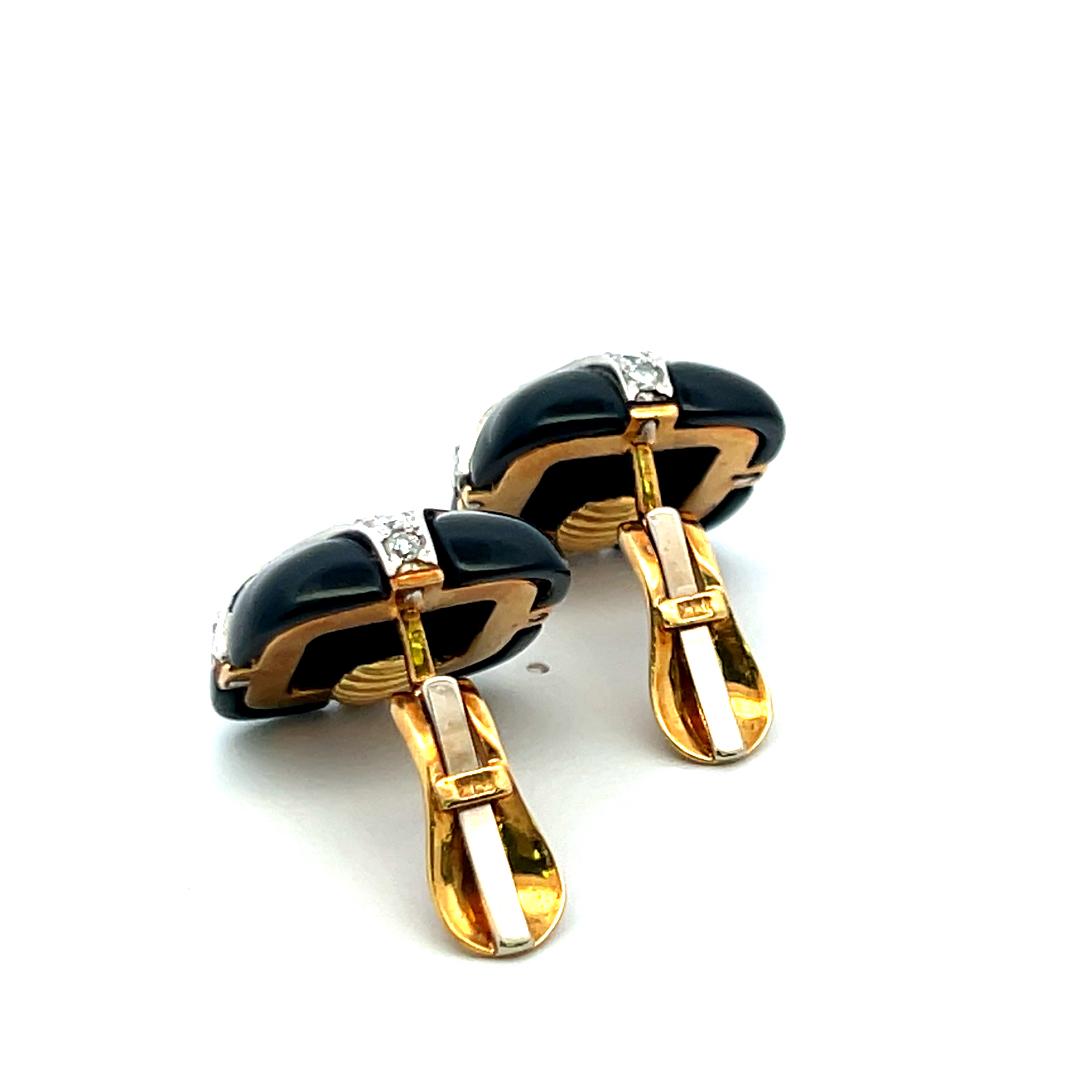 3.00 Carat Round Brilliant F VS Diamond 18 Karat Yellow Gold Clip On Earrings