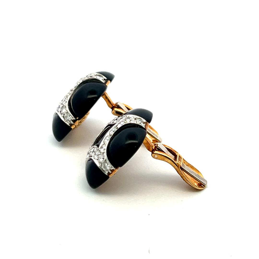 3.00 Carat Round Brilliant F VS Diamond 18 Karat Yellow Gold Clip On Earrings