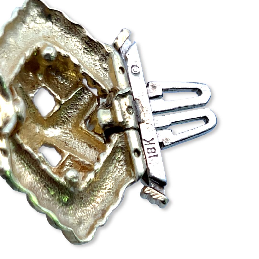 Van Cleef & Arpels Vintage 18K Yellow Gold Link Bracelet 85.7 Grams