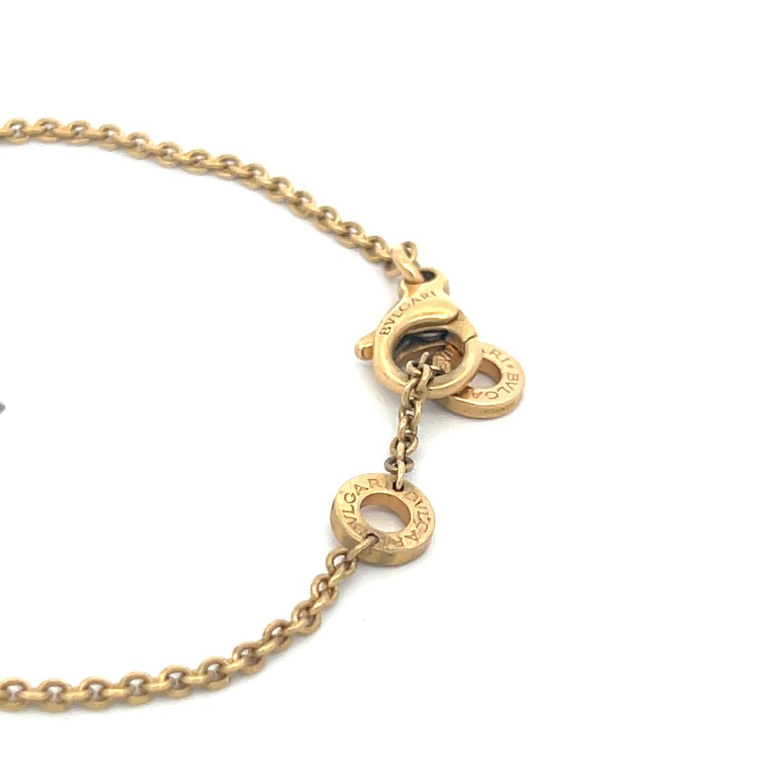 Bvlgari Vintage 18K Yellow Gold Chain Link Bracelet 7.38 Grams