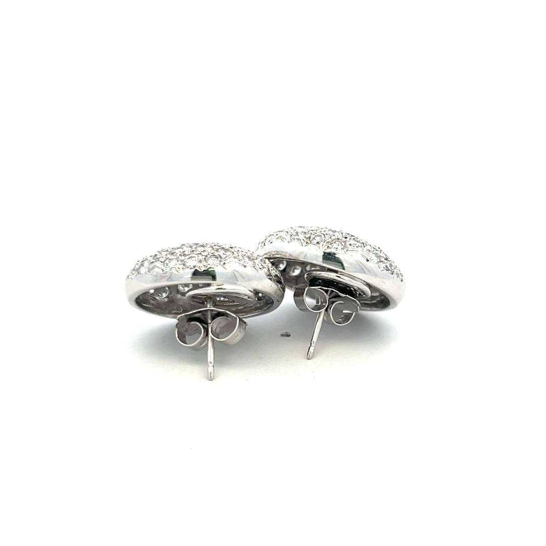 9.00 Carat Round Brilliant G VS1 Diamond Platinum Stud Earrings