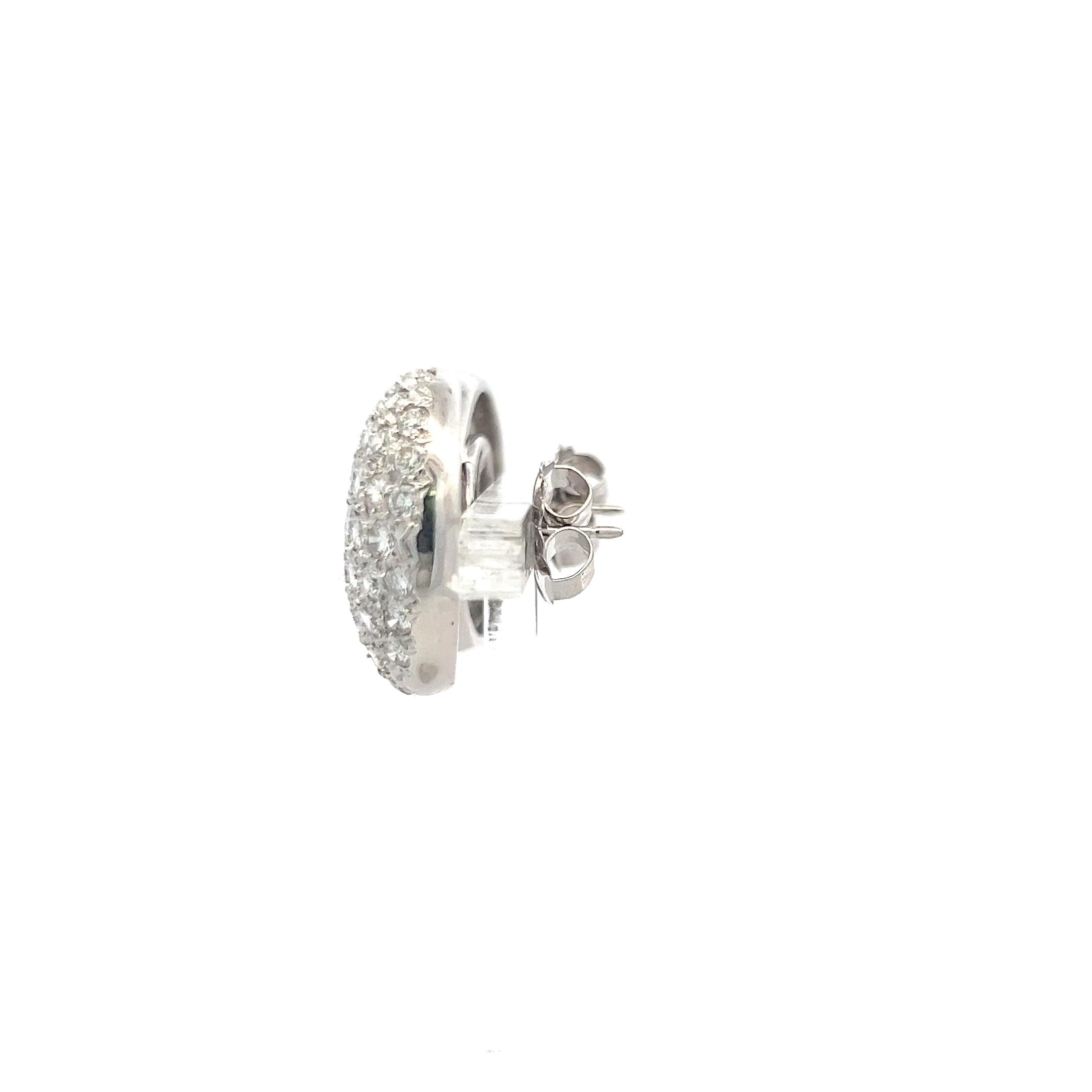 9.00 Carat Round Brilliant G VS1 Diamond Platinum Stud Earrings