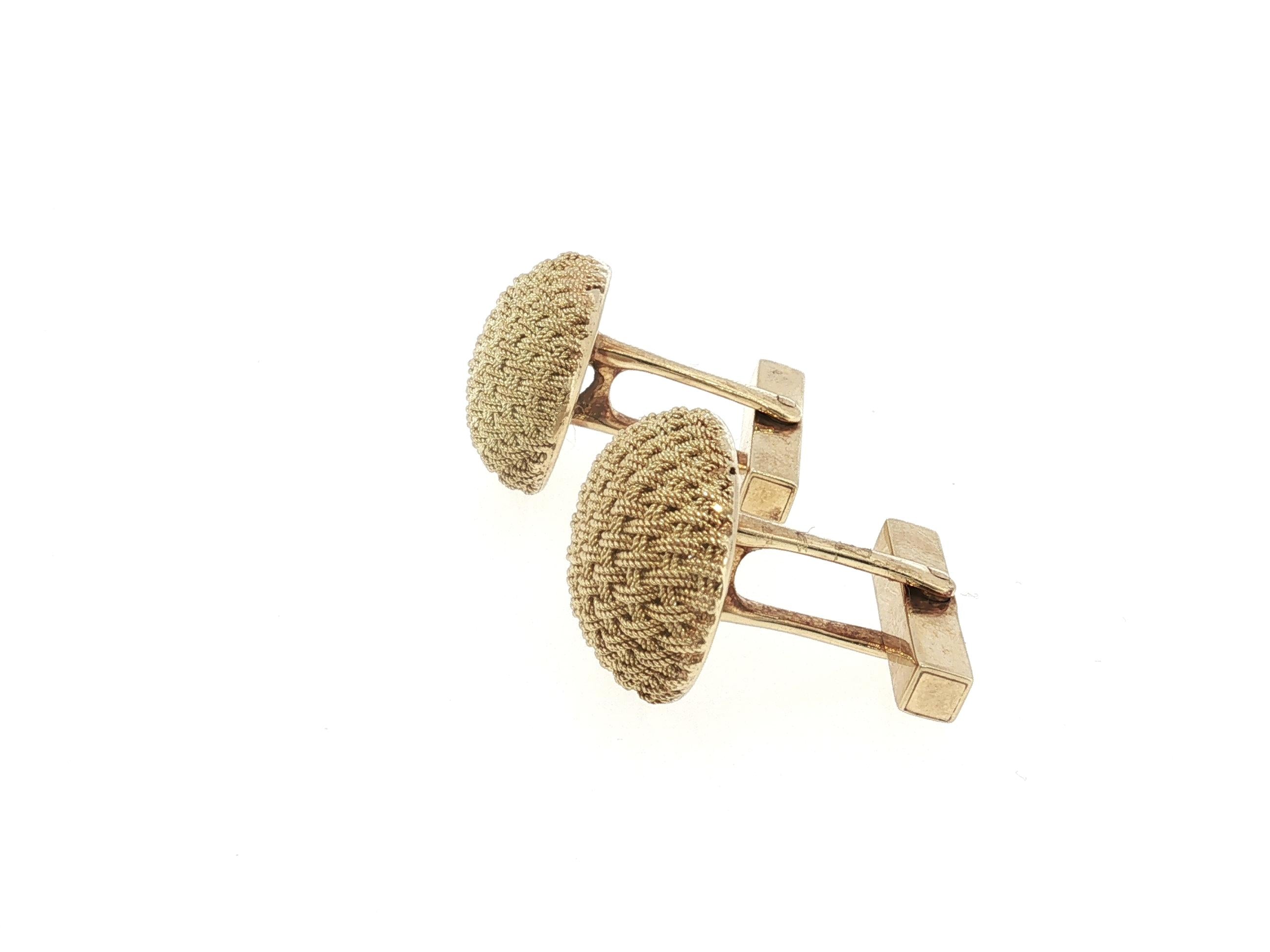 Tiffany & Co Vintage 18 Karat Yellow Gold Earrings 18.3 Grams