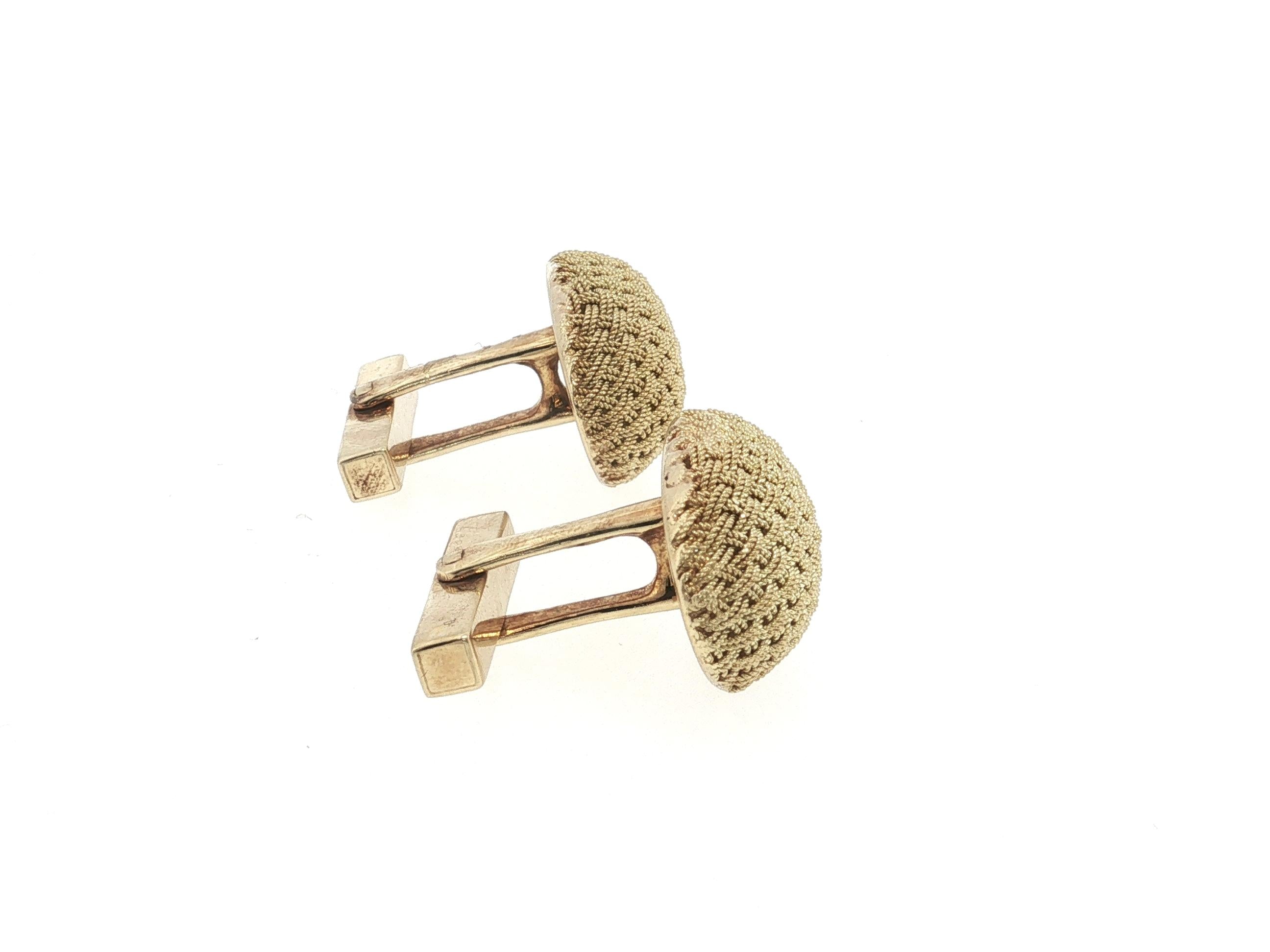 Tiffany & Co Vintage 18 Karat Yellow Gold Earrings 18.3 Grams