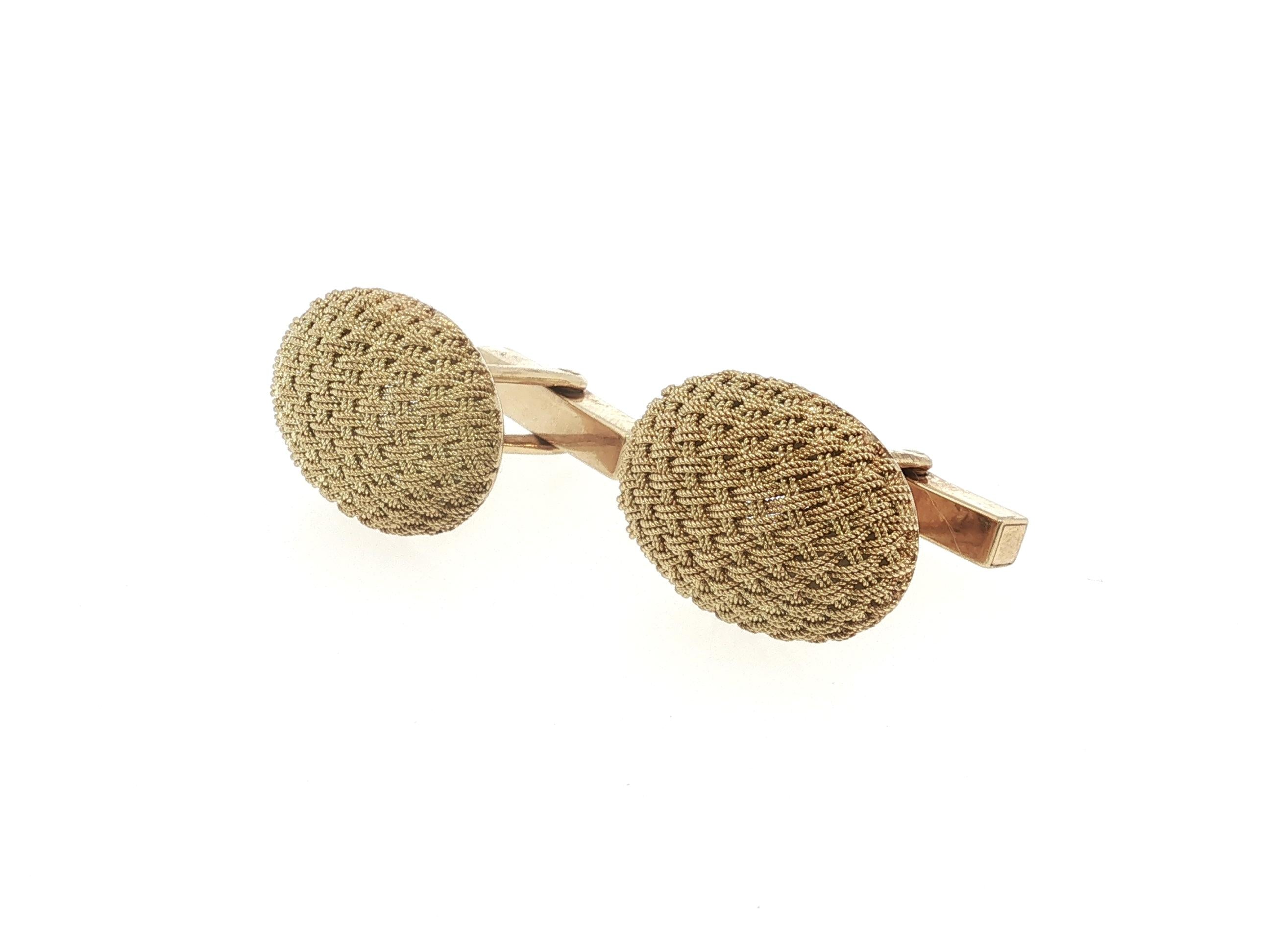 Tiffany & Co Vintage 18 Karat Yellow Gold Earrings 18.3 Grams
