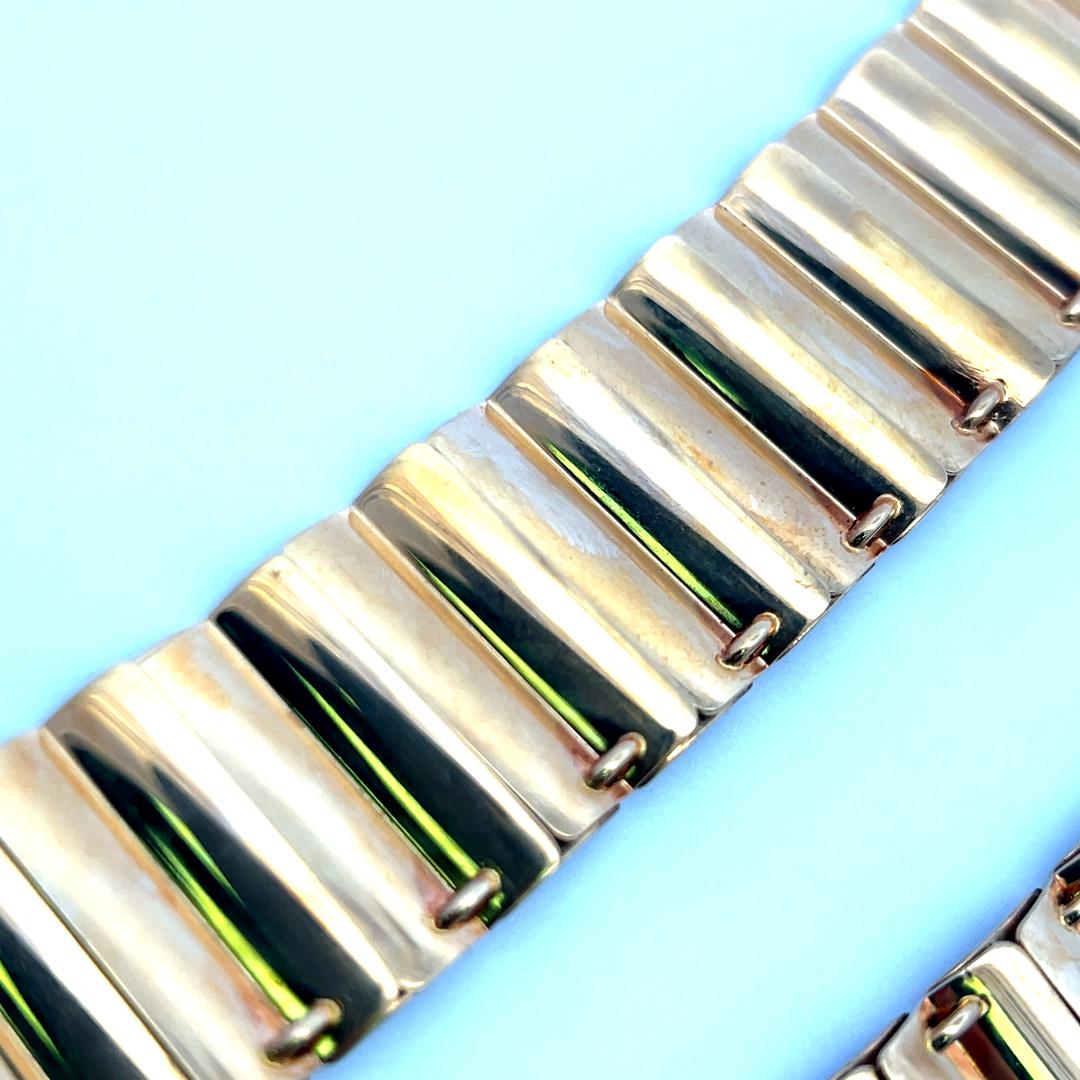 Georg Jensen 18K Yellow Gold Vintage Collar Necklace 132.2g