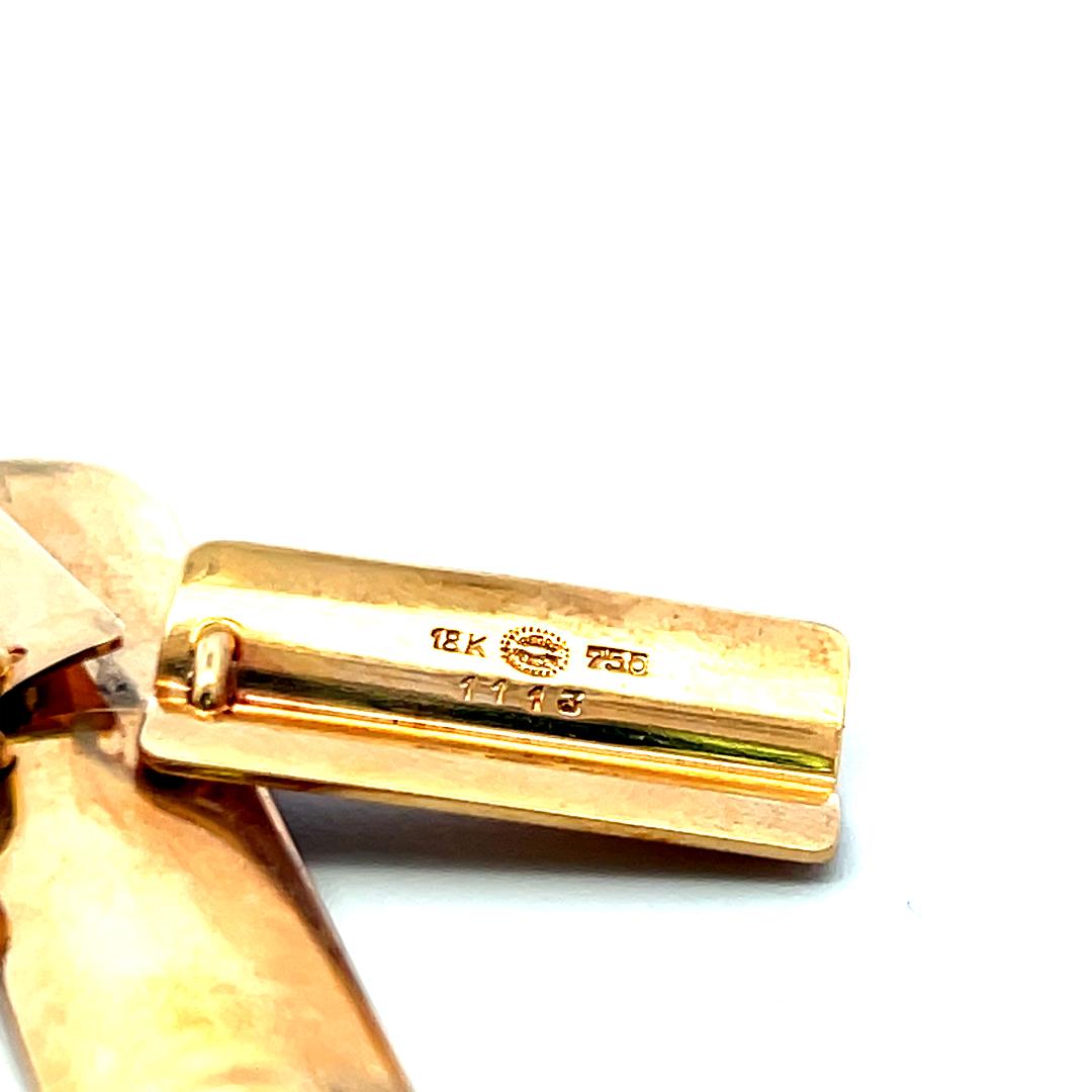 Georg Jensen 18K Yellow Gold Vintage Collar Necklace 132.2g