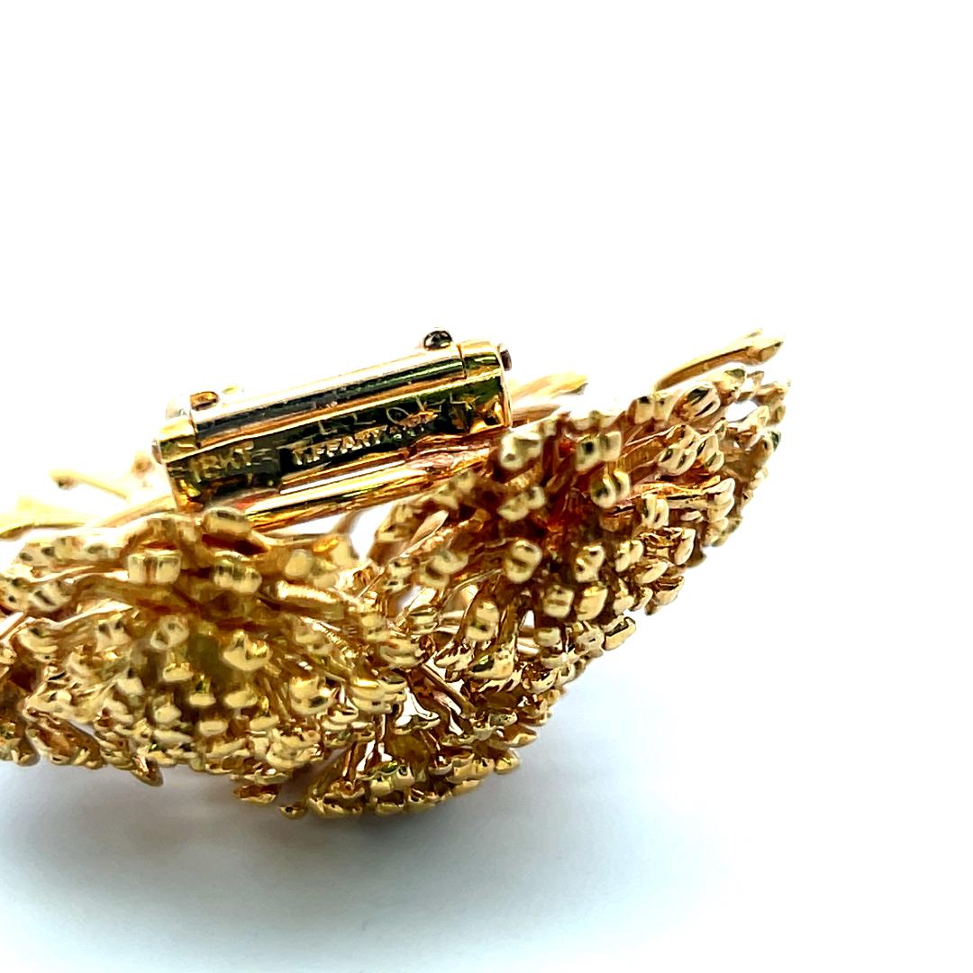Tiffany & Co Vintage 18K Yellow Gold Sea Life Pin Brooch 37 Grams