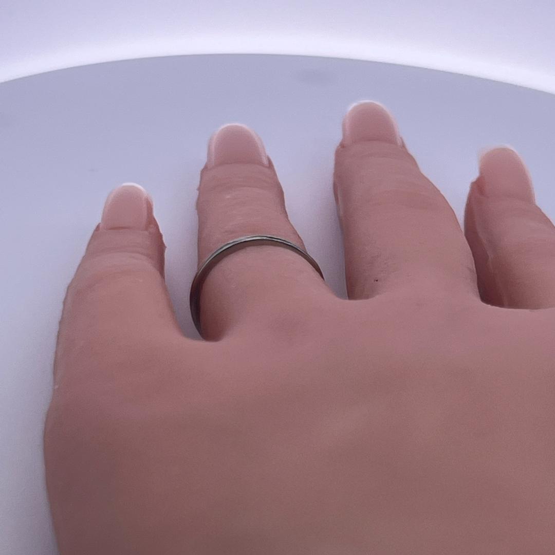 Tiffany & Co Vintage Platinum Band Ring 2.10 Grams Size 6