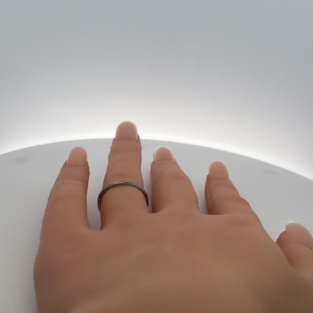 Tiffany & Co Vintage Platinum Band Ring 2.10 Grams Size 6