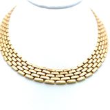 Vintage 78.10 Grams 17 Inch 18 Karat Yellow Gold Link Necklace