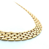 Vintage 78.10 Grams 17 Inch 18 Karat Yellow Gold Link Necklace