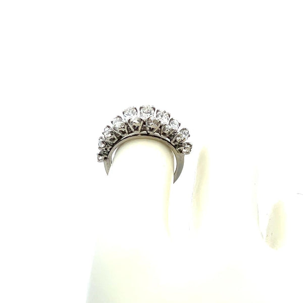 3.50 Carat Marquise Shape H VS Diamond Platinum Band Ring