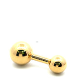 Tiffany & Co Vintage 9.10 Grams 14 Karat Yellow Gold Knotted Cufflinks