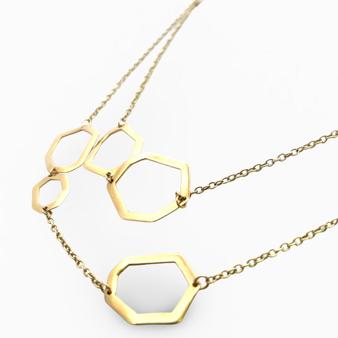 Ippolita Vintage 18K Yellow Gold Station Necklace 48 Inch