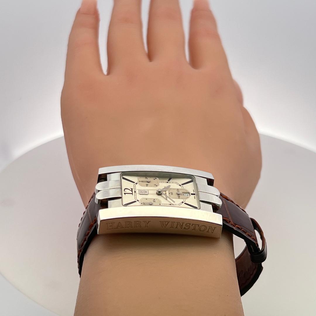 Harry Winston Vintage Avenue A 18K White Gold Wrist Watch