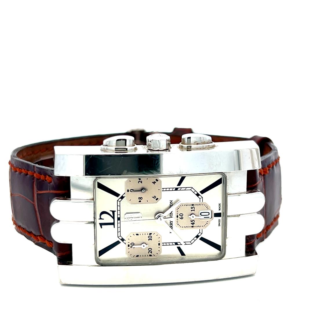 Harry Winston Vintage Avenue A 18K White Gold Wrist Watch