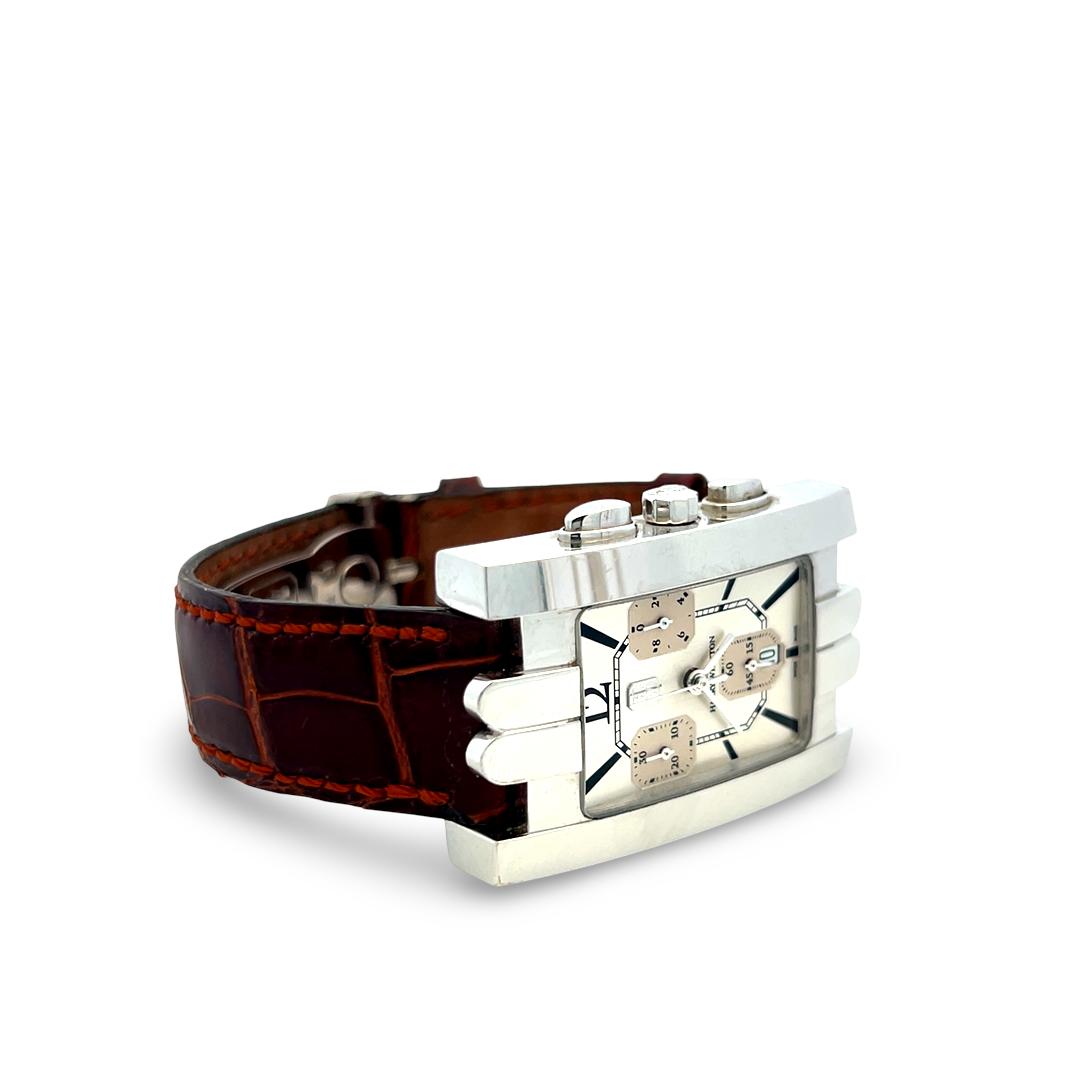 Harry Winston Vintage Avenue A 18K White Gold Wrist Watch