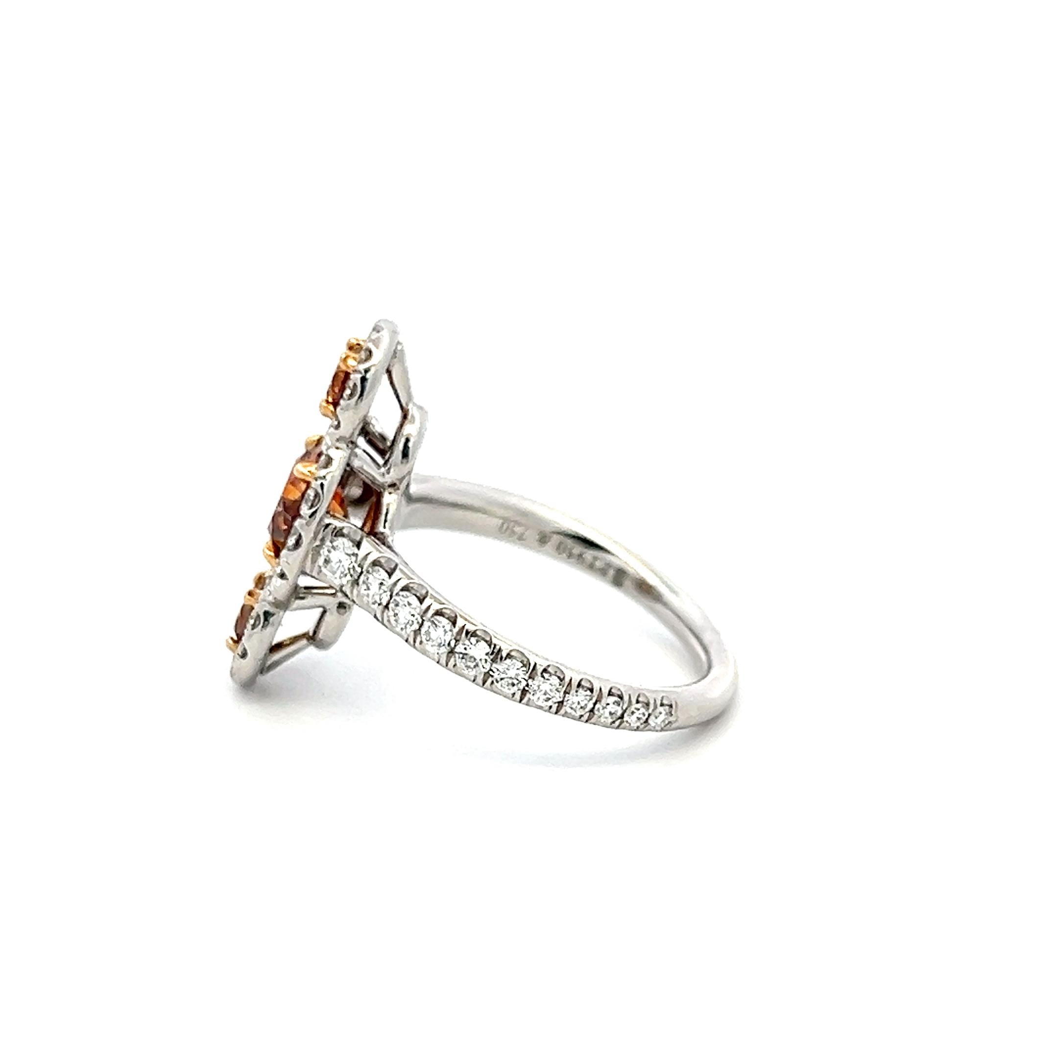 Vintage Platinum Three-Stone Ring with 1.7ct Round Diamonds Size 7 FDOB GIA