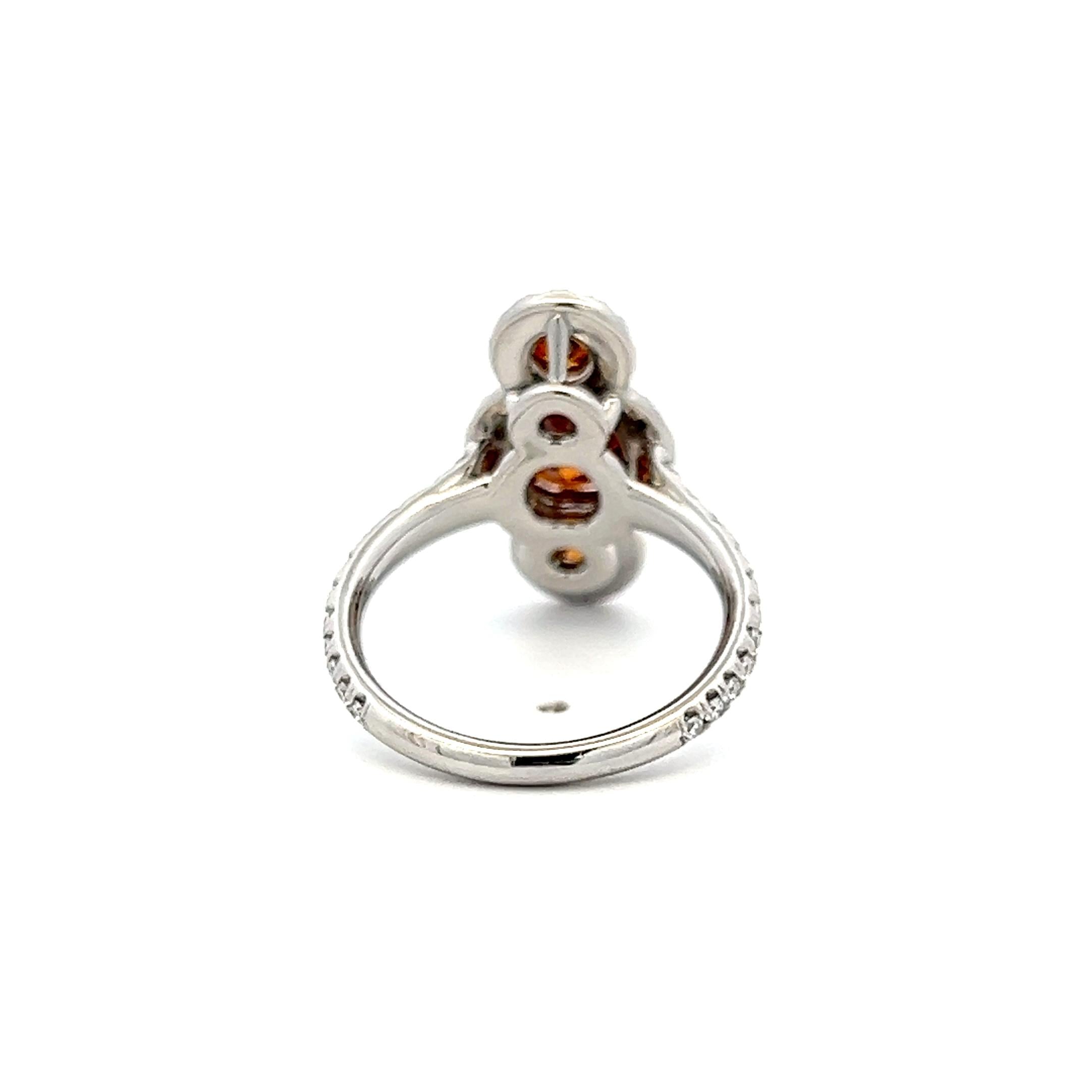 Vintage Platinum Three-Stone Ring with 1.7ct Round Diamonds Size 7 FDOB GIA