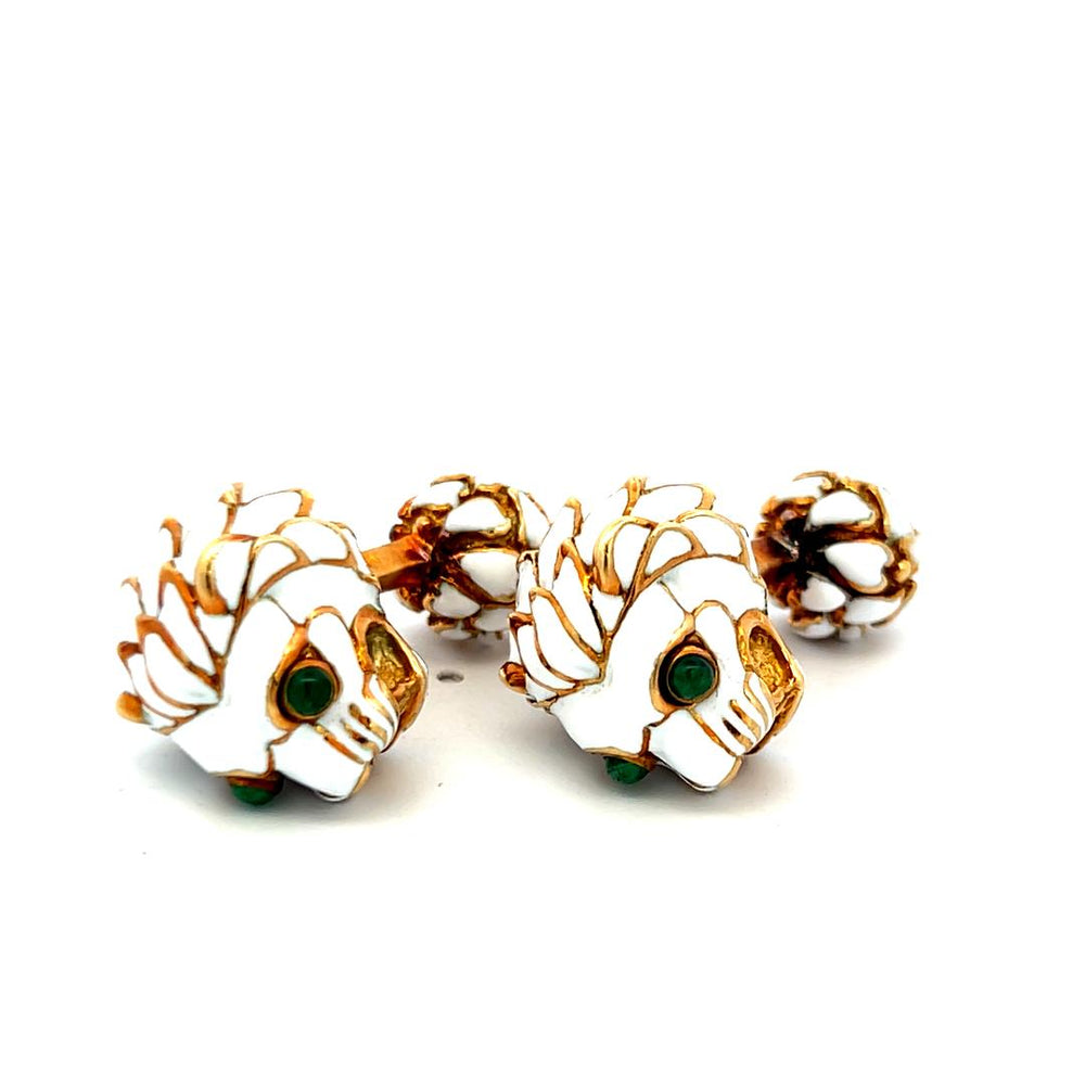 Vintage Gold Cufflinks | Men's Vintage Gold Cufflinks