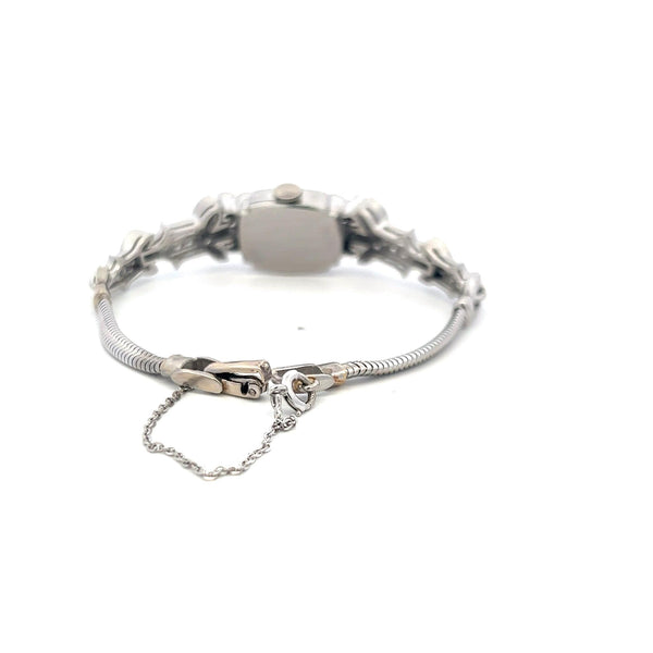 1.95 Carat Circular Brilliant Cut G VS Diamond Platinum Bracelet Watch