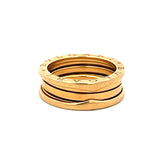 Bvlgari Vintage 9.5 Grams Size 9 18 Karat Yellow Gold Band Ring