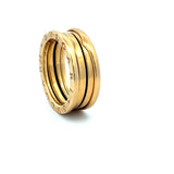 Bvlgari Vintage 9.5 Grams Size 9 18 Karat Yellow Gold Band Ring