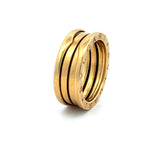 Bvlgari Vintage 9.5 Grams Size 9 18 Karat Yellow Gold Band Ring